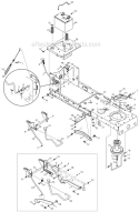 Part Location Diagram of 647-04096 MTD Handle Asswmbly, PTO